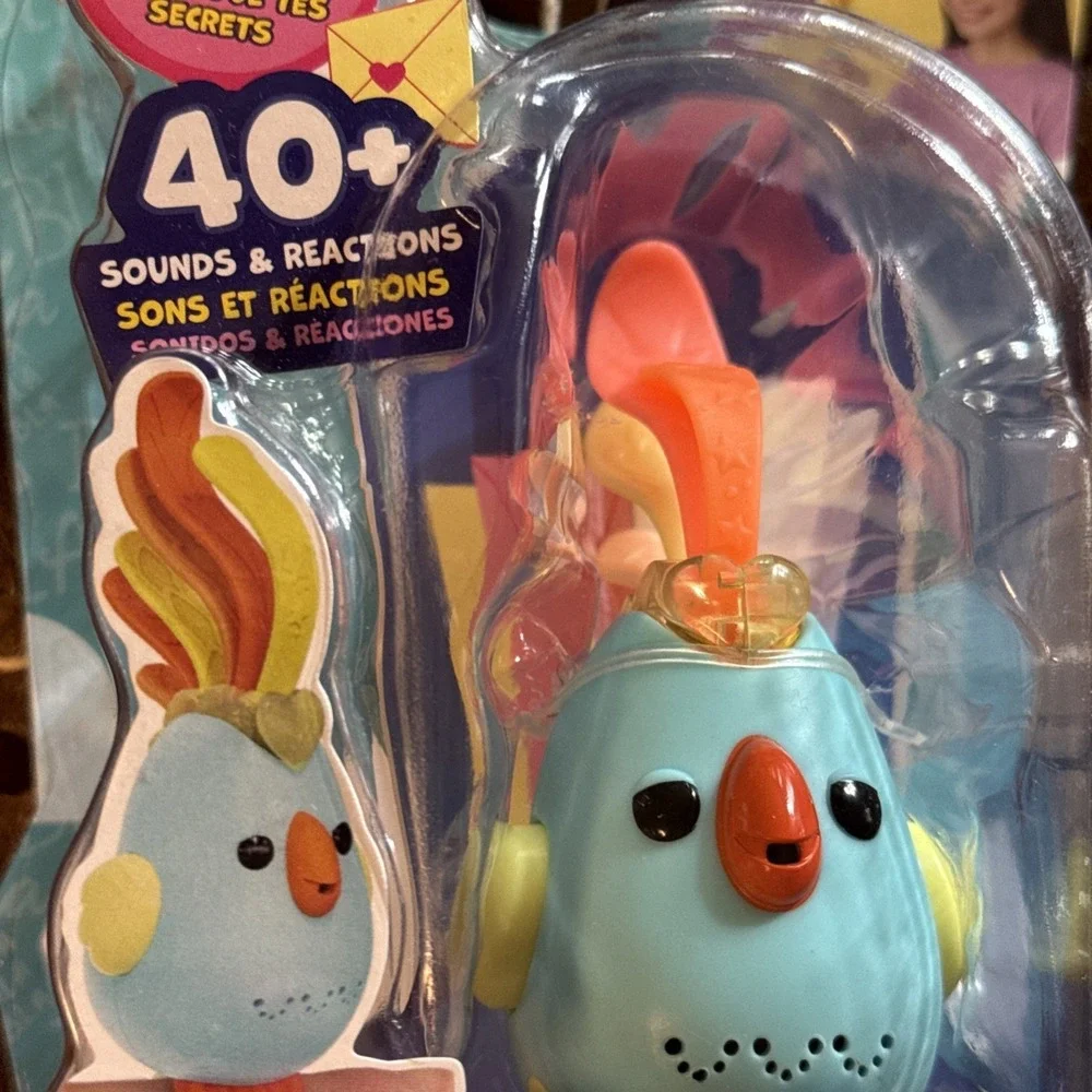 Fingerlings Sweet Tweets Lionel Blue Bird Interactive Toy 40+ Sounds New